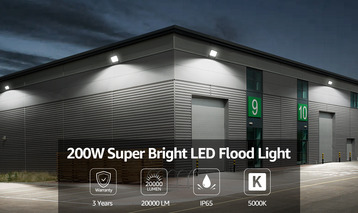 200w led flood light