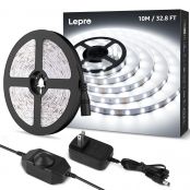 32.8ft daylight white led strip lights