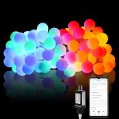 LE RGB Smart Globe String Lights