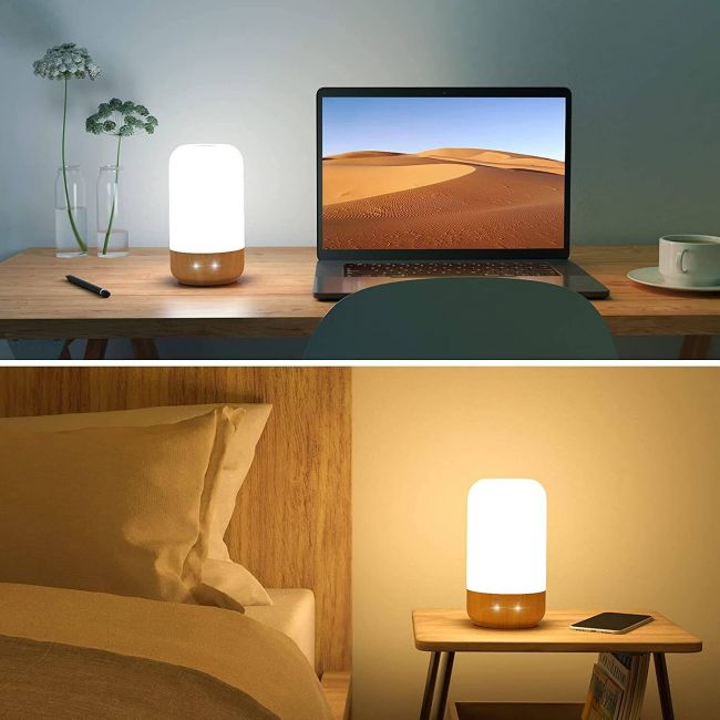 Lepro Table Lamp, Smart Lamp Compatible with Alexa and Google Assistant