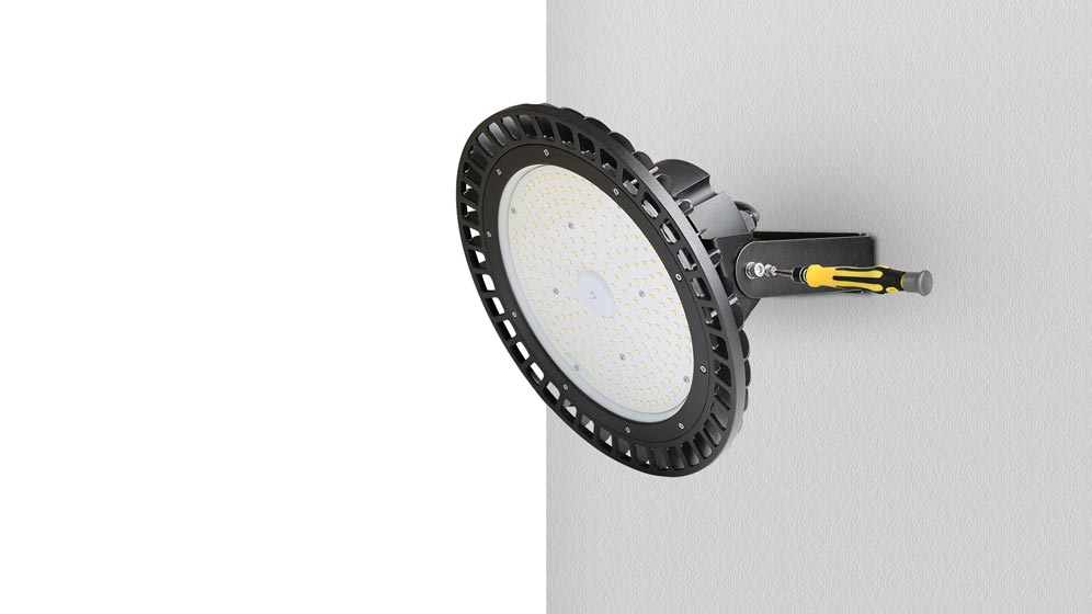 adjust the angle of led ufo high bay