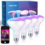 br1 led smart light bulbs