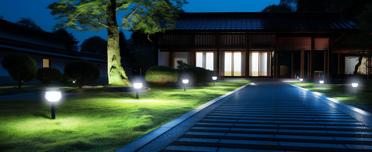 cool white solar spotlights outdoor for yard