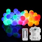 LE Globe String Lights RGB