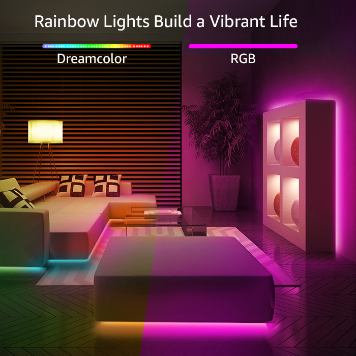 ceiling strip lights dreamcolor or rgb