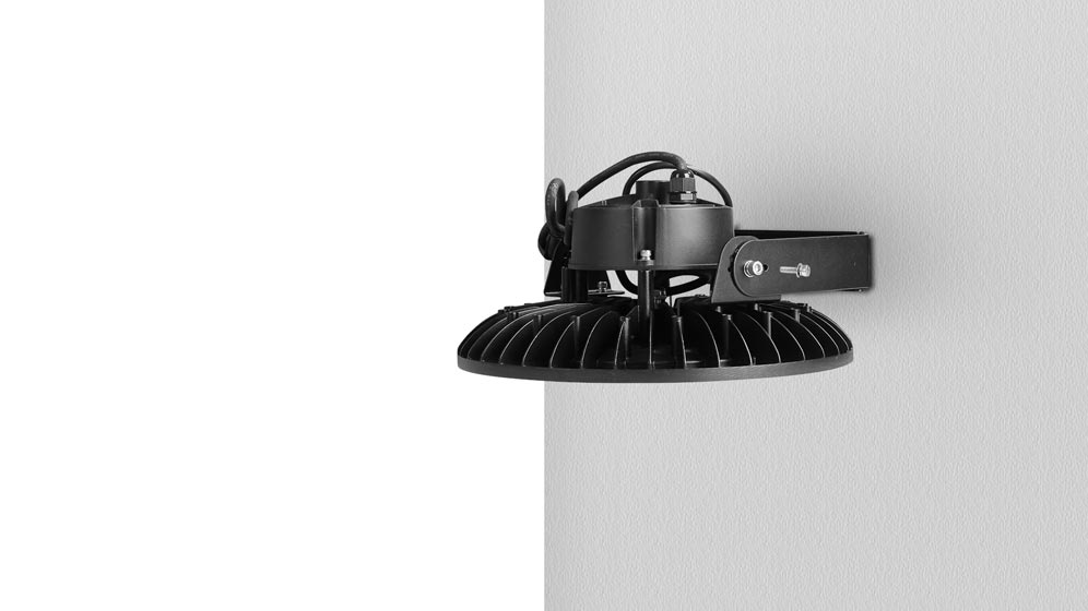 hang ufo led high bay lights with u-shaped bracket