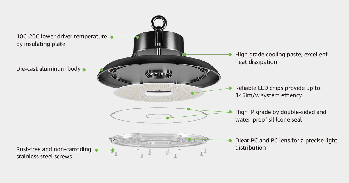 100W ufo led high bay light