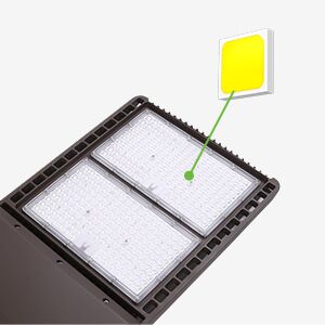 bright led parking lot light