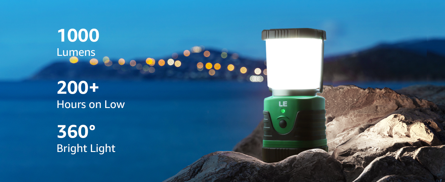 rechargeable camping lights