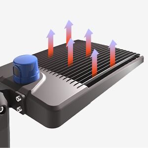 shoebox light heat dissipation