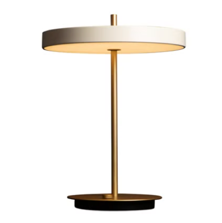 Dowsing & Reynolds Asteria Table Lamp in Pearl White