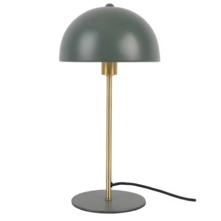 Cox & Cox Deep Sage & Brass Desk Lamp