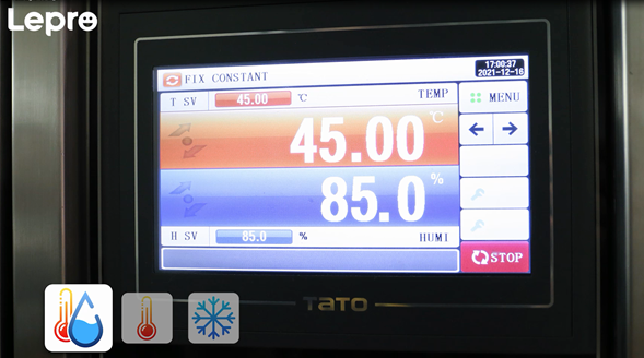 High temperature and high humidity working test