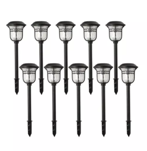 Hampton Bay Jefferson Solar Landscape Path Lights