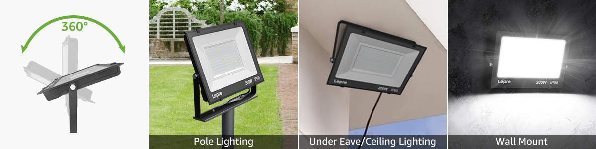 install led flood light