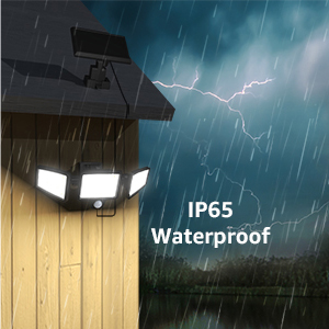 waterproof motion sensor solar flood lights