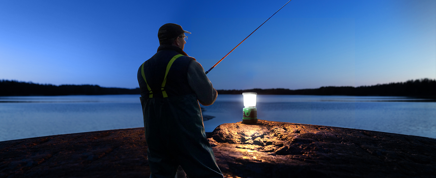 led camping lantern rechargeable for fishing