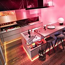 5m led tape lights for kitchen