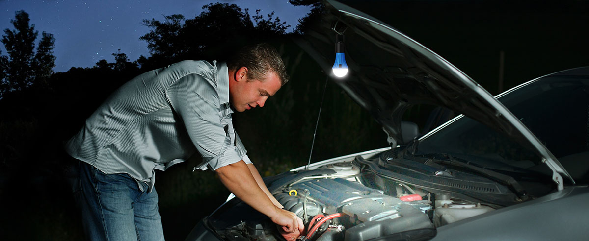 led rechargeable camping lanterns for car repairing