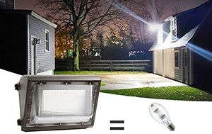 led wall pack lights for garden