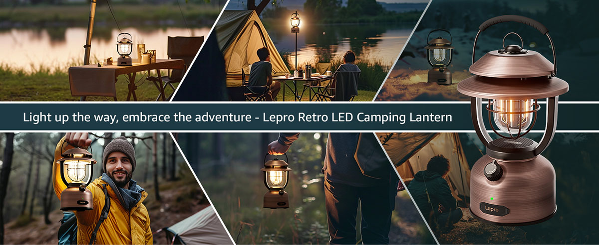 lepro retro led camping lantern