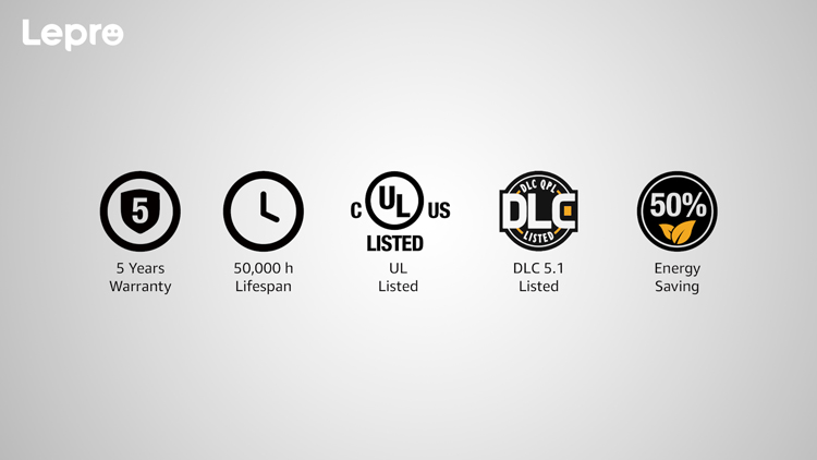 UL & DLC certifications