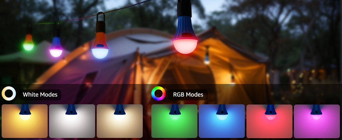 7 Lighting Modes