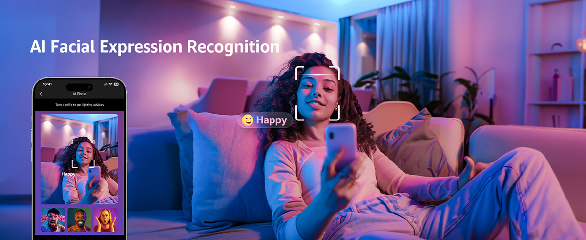 mood recognition r2 smart canless lights