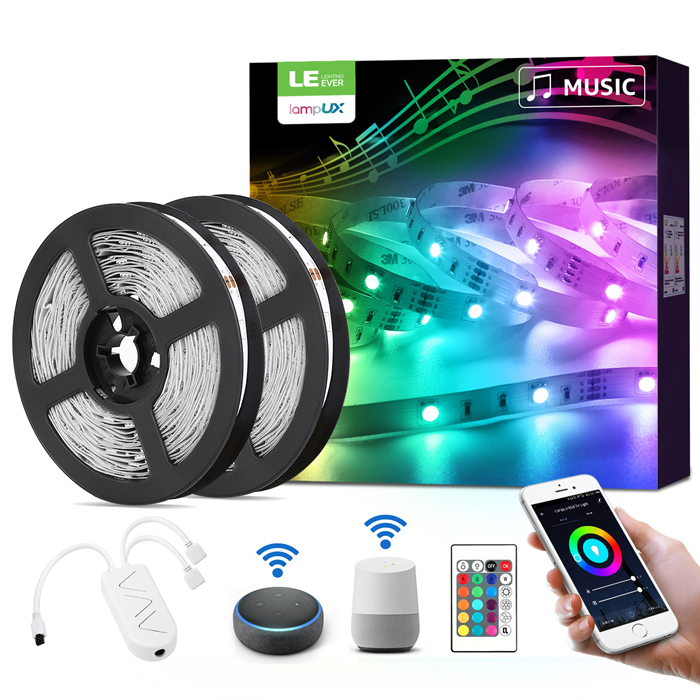 music sync led strip lights