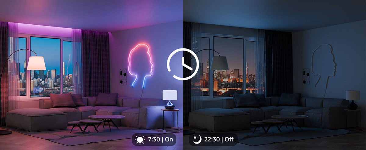 n1 neon led strip lights for home