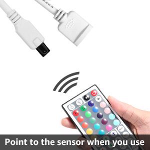 point to sensor