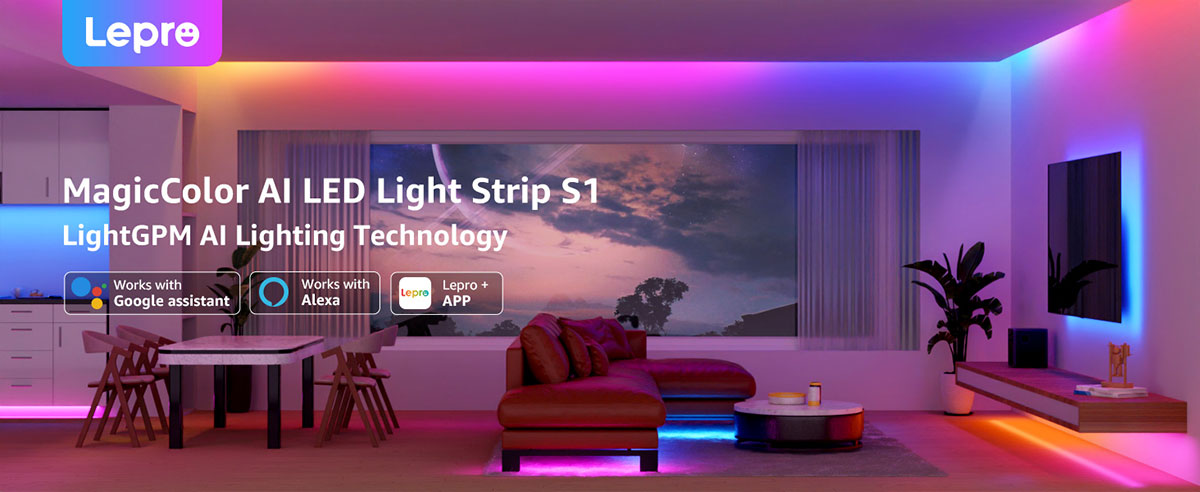 magiccolor ai led strip lights s1