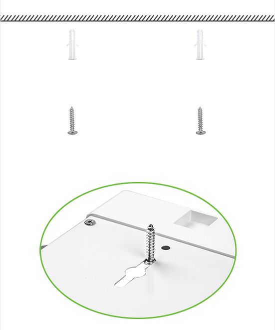 LED shop light surface mount