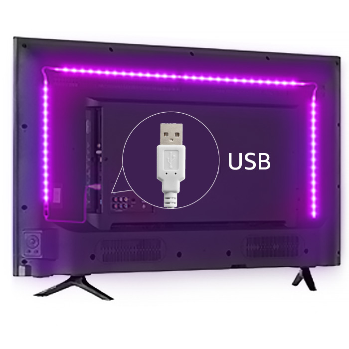 led strip lights lg tv